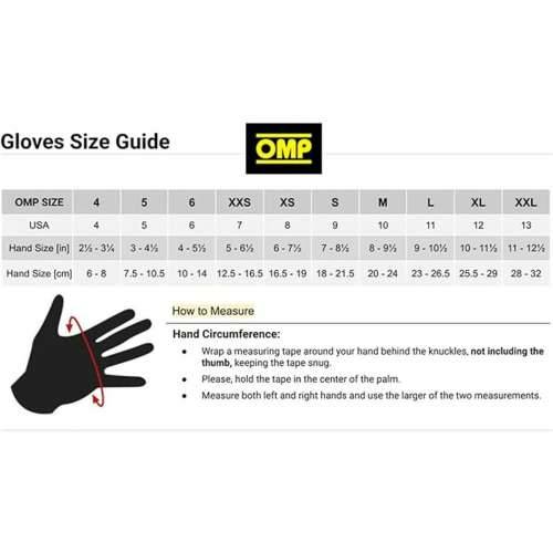 Karting Gloves OMP KS-4 Zelena Cijena