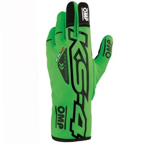 Karting Gloves OMP KS-4 Crna Zelena Cijena
