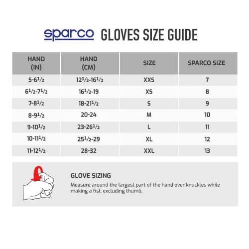 Karting Gloves Sparco LAP FIA 8856-2018 Crna Cijena