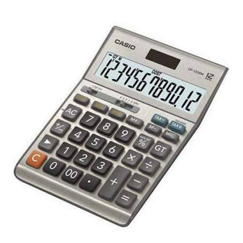 Kalkulator Casio DF-120BM Siva Smola Cijena