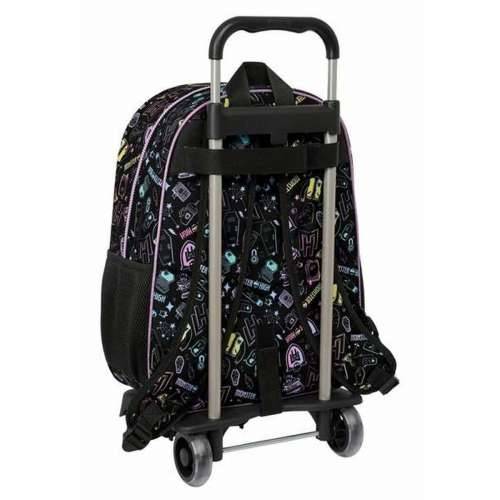 Školski Ruksak s Kotačima Monster High Crna 33 x 42 x 14 cm Cijena