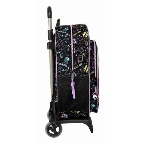 Školski Ruksak s Kotačima Monster High Crna 33 x 42 x 14 cm Cijena