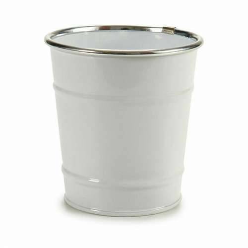 Tegla za biljke Kocka Bijela Srebrna Zinc 10,5 x 10,5 x 10,5 cm (72 Jedinice) Cijena