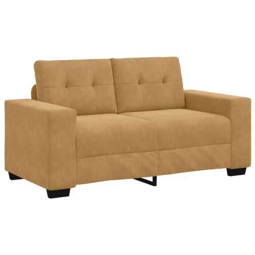 Set sofa od 2 dijela s jastučićima od smešnog baršuna Cijena