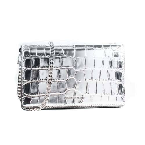 Torba na Rame Michael Kors 32F4SJ6C8K-SILVER Siva 22 x 14 x 6 cm Cijena