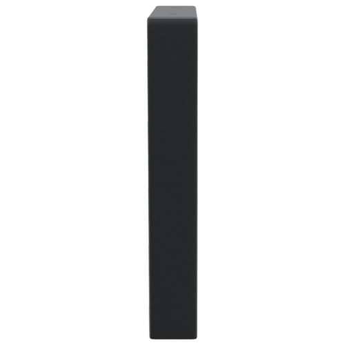 Nosači polica za Lavabo - Umivaonik 2 kom crni trapezni čelični - Crna 20 x 45 cm 1 Trapez Cijena
