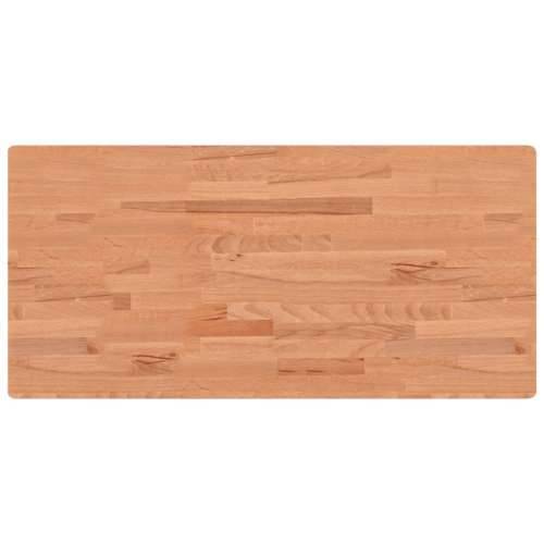 Zidna polica za Lavabo - Umivaonik od čelika i masivne bukovine - Crna 115 x 55 x 2.5 cm 1 Pravokutno Cijena