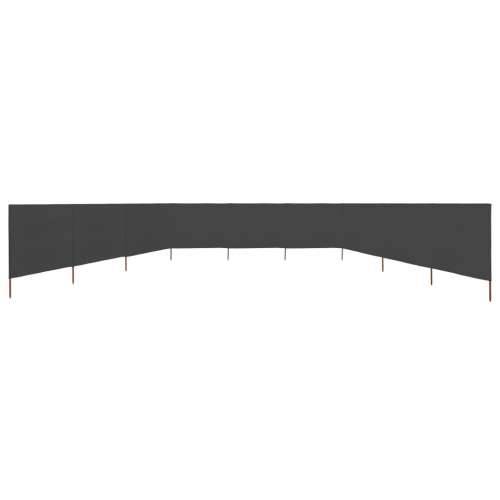 Vjetrobran s 9 panela od tkanine 1200 x 160 cm antracit - Antracit 1200 x 160 cm 1 Cijena
