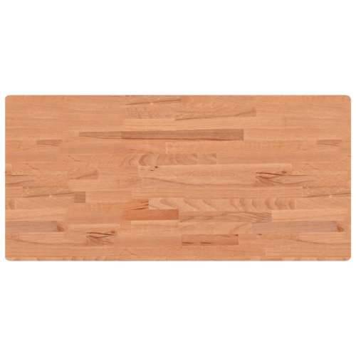 Zidna polica za Lavabo - Umivaonik od čelika i masivne bukovine - Crna 115 x 55 x 2.5 cm 1 Trapez Cijena