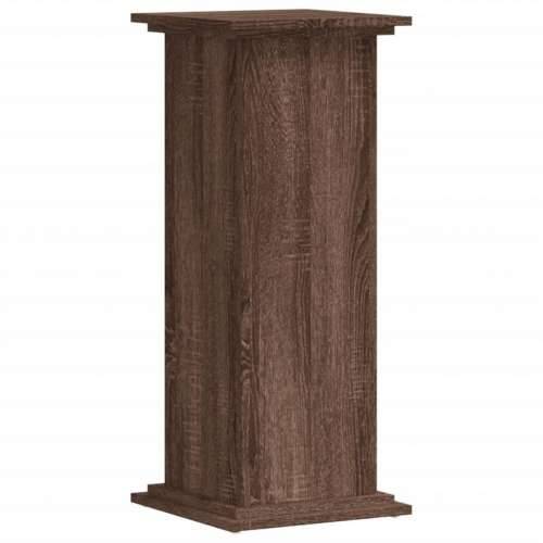 Stalak za biljke boja hrasta 33 x 33 x 80 cm konstruirano drvo - Smeđi hrast 33 x 33 x 80 cm 1 Cijena