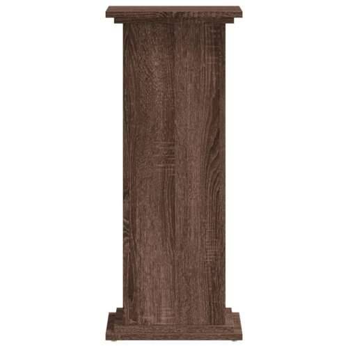 Stalak za biljke boja hrasta 33 x 33 x 80 cm konstruirano drvo - Smeđi hrast 33 x 33 x 80 cm 1 Cijena