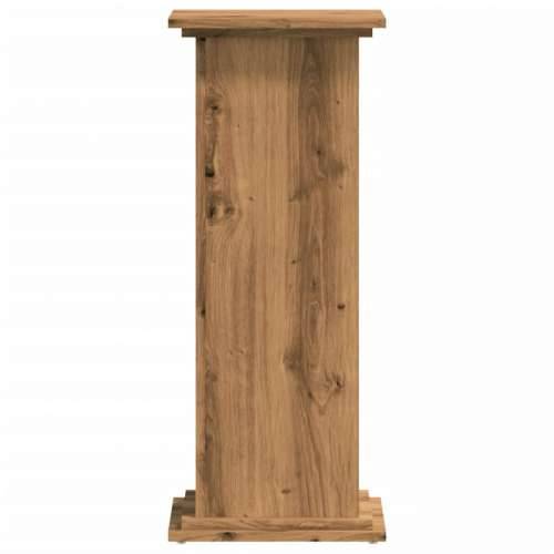 Stalak za biljke boja hrasta 33 x 33 x 80 cm konstruirano drvo - Boja hrasta 33 x 33 x 80 cm 1 Cijena