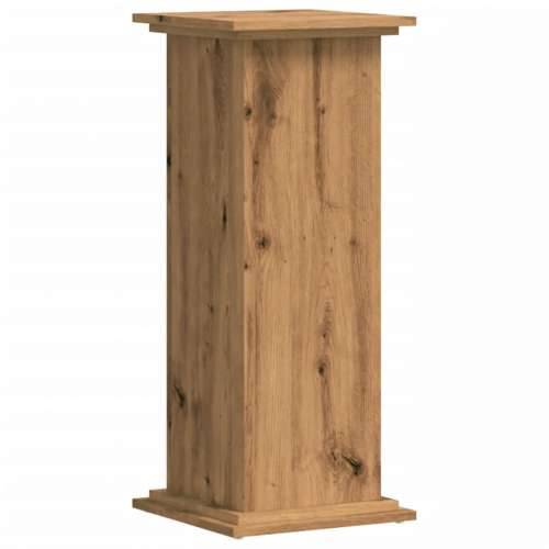 Stalak za biljke boja hrasta 33 x 33 x 80 cm konstruirano drvo - Boja hrasta 33 x 33 x 80 cm 1 Cijena