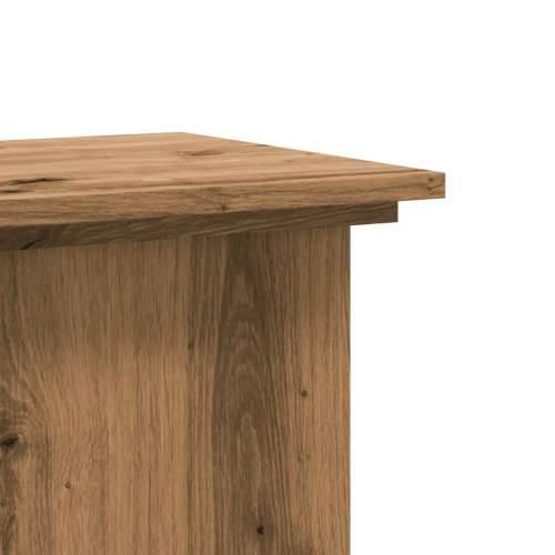 Stalak za biljke boja hrasta 33 x 33 x 80 cm konstruirano drvo - Boja hrasta 33 x 33 x 80 cm 1 Cijena