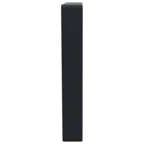 Nosači polica za Lavabo - Umivaonik 2 kom crni trapezni čelični - Crna 20 x 50 cm 1 Trapez Cijena