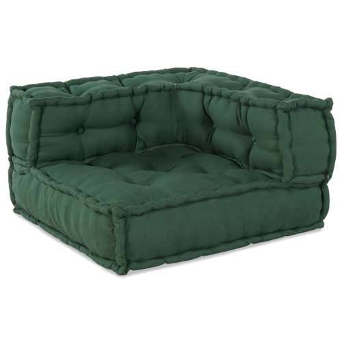 Modularni pouf 2 komada Zeleni materijal Cijena
