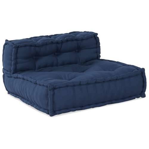 Modularni pouf - Set od 4 u indigo tkanini Cijena