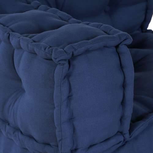 Modularni pouf - Set od 4 u indigo tkanini Cijena