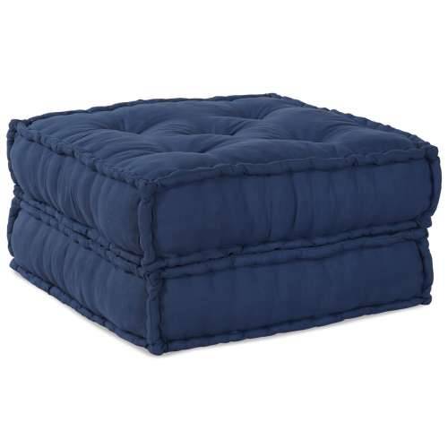 Modularni Pouf 2 komade Indigo Tkanina Cijena