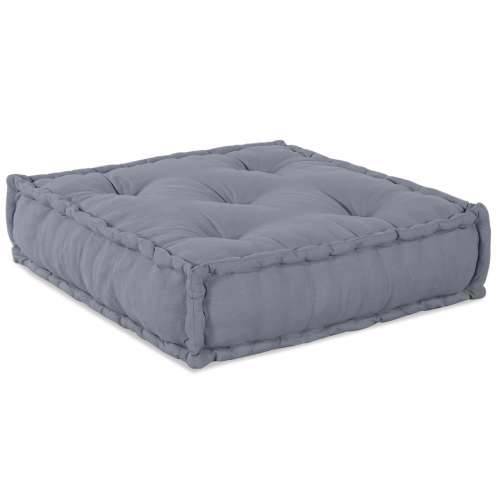 4-sjedalni modularni pouf sofa konvertibilna siva tkanina Cijena