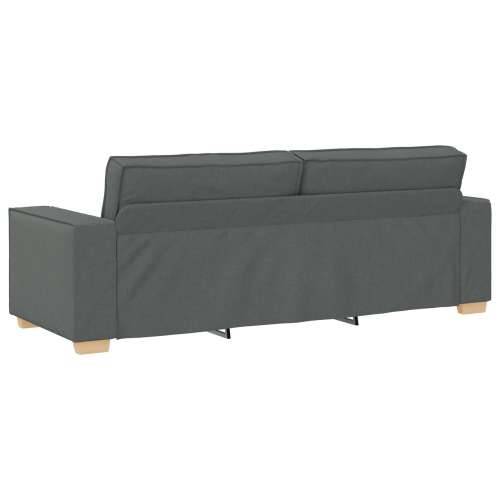 3-dijelni set sofa s jastučićima tamno siva tkanina Cijena