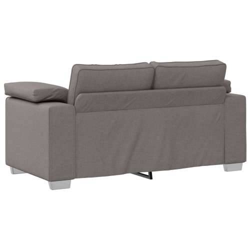 Set od 2 komada sofe s jastucima u taupe tkanini Cijena