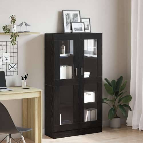 Knjiga Kabinet Crni Hrast 82,5x30,5x150 cm Odabrano drvo Cijena