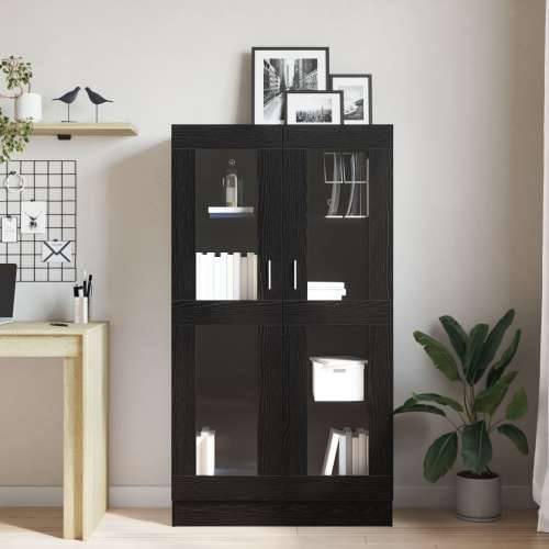 Knjiga Kabinet Crni Hrast 82,5x30,5x150 cm Odabrano drvo Cijena