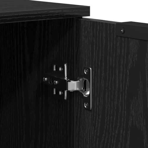 2-komadni Sideboardi u crnom hrastu od inženjerskog drva Cijena