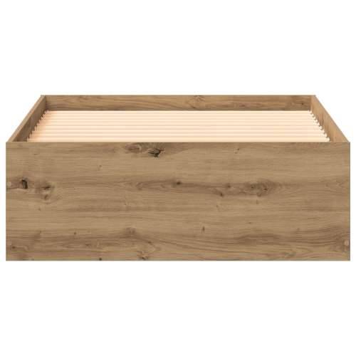 Okvir kreveta Artisan hrast 90x190 cm konstruirano drvo Cijena
