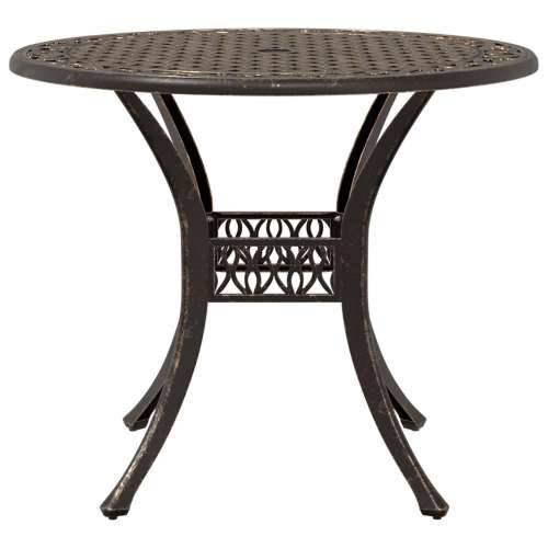 Set za blagovanje u vrtu od 7 komada brončana lijevana aluminij Cijena