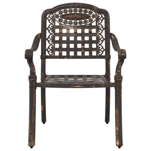 3-dijelni vrtni bistro set brončana livenog aluminija Cijena
