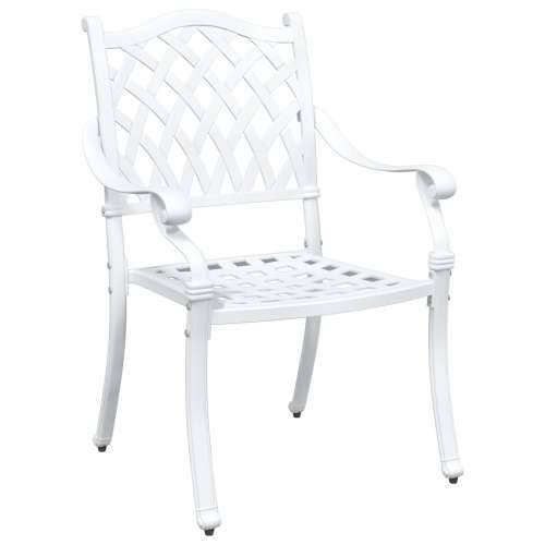 Set za vrt od 5 komada, bijeli aluminij Cijena
