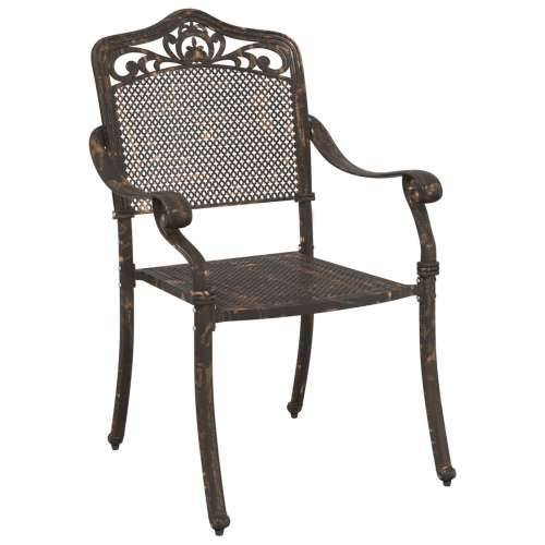 3-dijelni vrtni bistro set - brončana lijevana aluminij Cijena