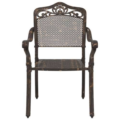 3-dijelni vrtni bistro set - brončana lijevana aluminij Cijena