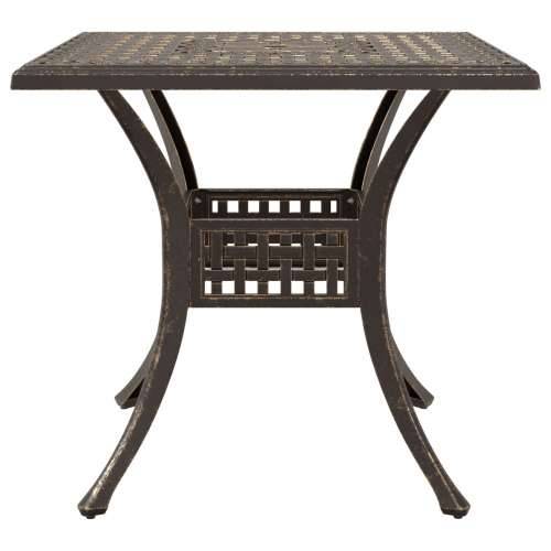 3-dijelni vrtni bistro set - brončana lijevana aluminij Cijena