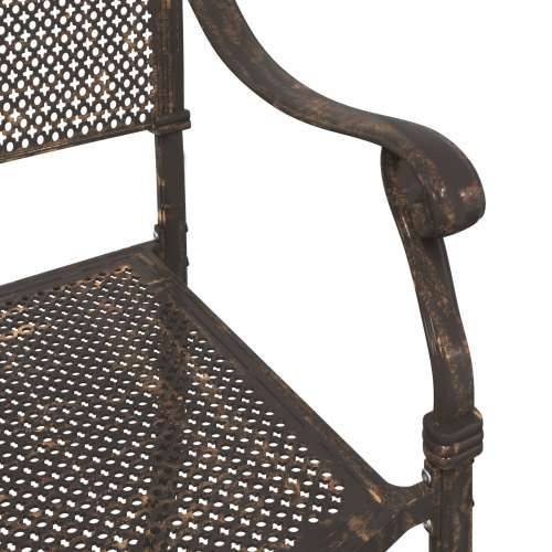 3-dijelni vrtni bistro set - brončana lijevana aluminij Cijena