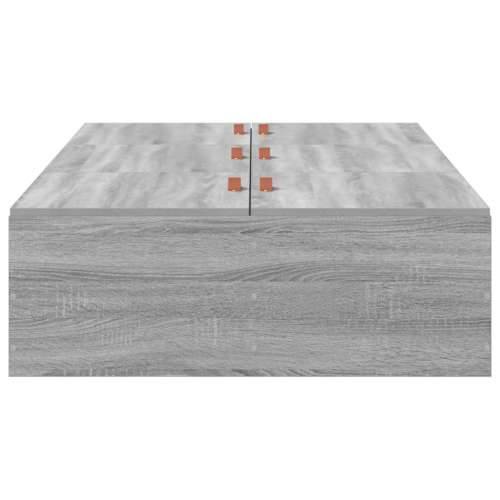 Krevet s prostorom za pohranu Sivi Sonoma 80x200 cm Cijena