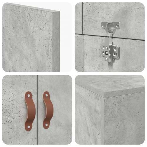 Okvir kreveta za pohranu Beton Siva 100x200 cm Cijena
