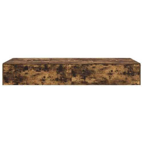 Okvir kreveta za pohranu Dimnjeni hrast 100x200 cm Cijena