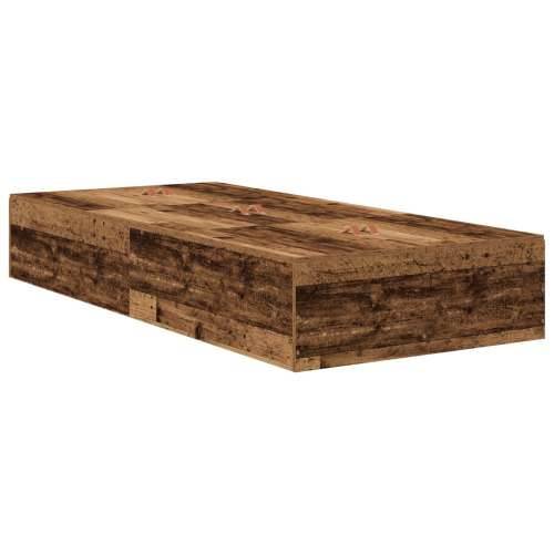 Krevet za pohranu Starog drveta 100x200 cm Cijena