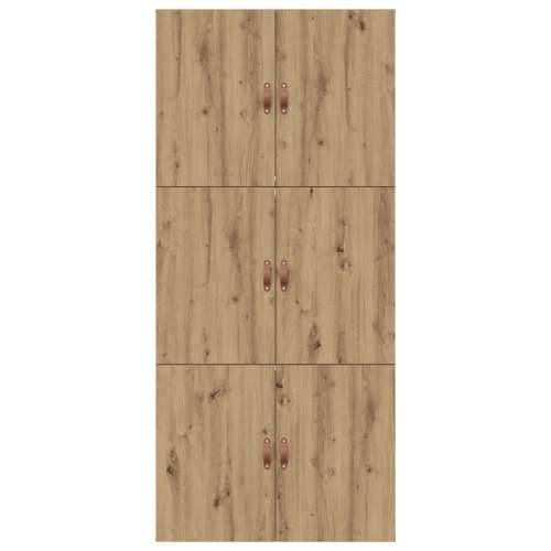 Krevet s prostorom za pohranu od umjetnog hrasta 100x200 cm Cijena