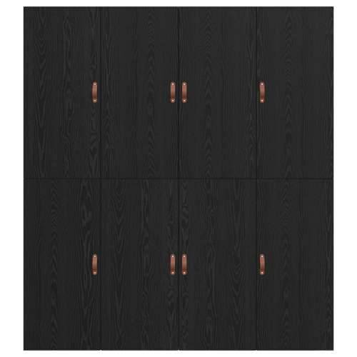 Okvir kreveta za pohranu Crni hrast 200x200 cm Cijena