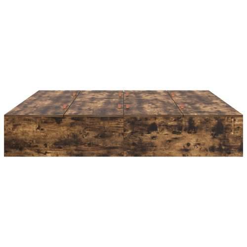 Krevet s prostorom za pohranu Dimljenog hrasta 200x200 cm Cijena