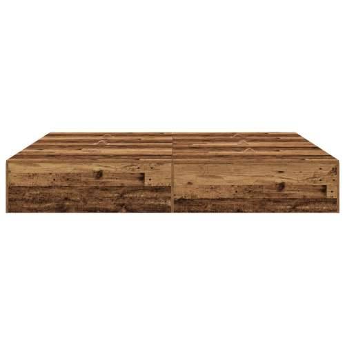 Krevet s prostorom za pohranu Staro drvo 200x200 cm Cijena