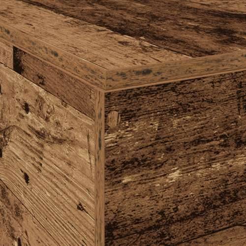 Krevet s prostorom za pohranu Staro drvo 200x200 cm Cijena