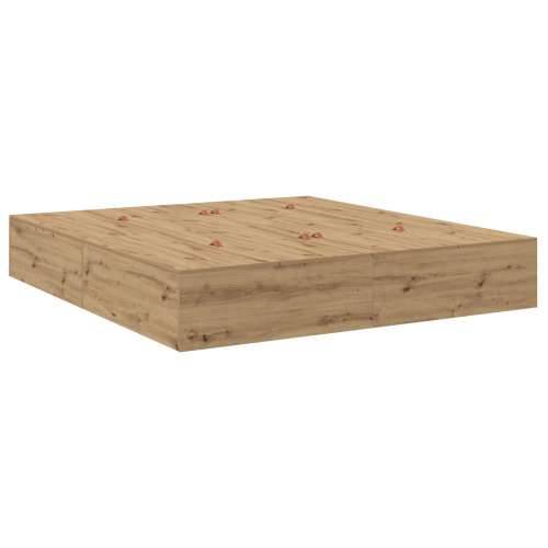Okvir kreveta za pohranu Artisan hrast 200x200 cm Cijena