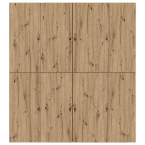 Okvir kreveta za pohranu Artisan hrast 200x200 cm Cijena