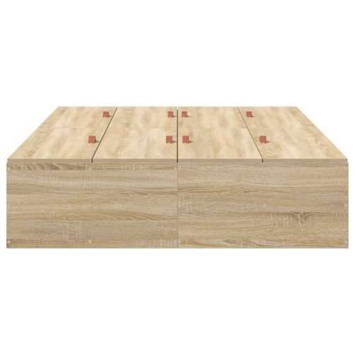 Krevet okvir za pohranu Sonoma hrast 120x200 cm Cijena