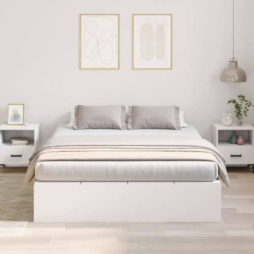 Krevet s prostorom za pohranu Bijeli 150x200 cm Cijena